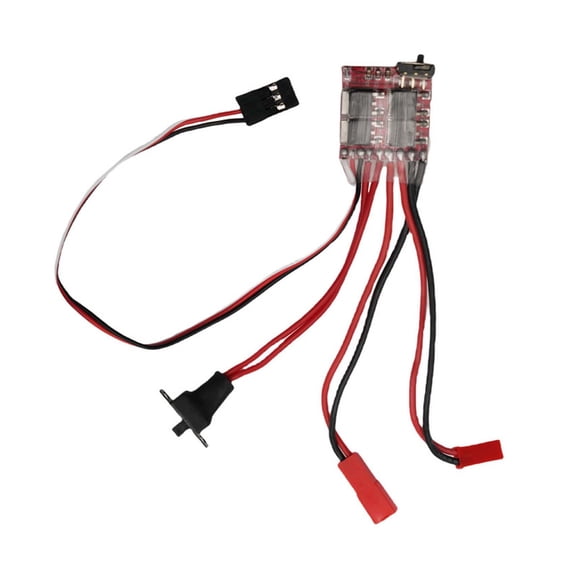 LeeQinersw 20A Brushed ESC Accessories DIY Supply Replace Upgrade for 1/12 1/18 Vehicle