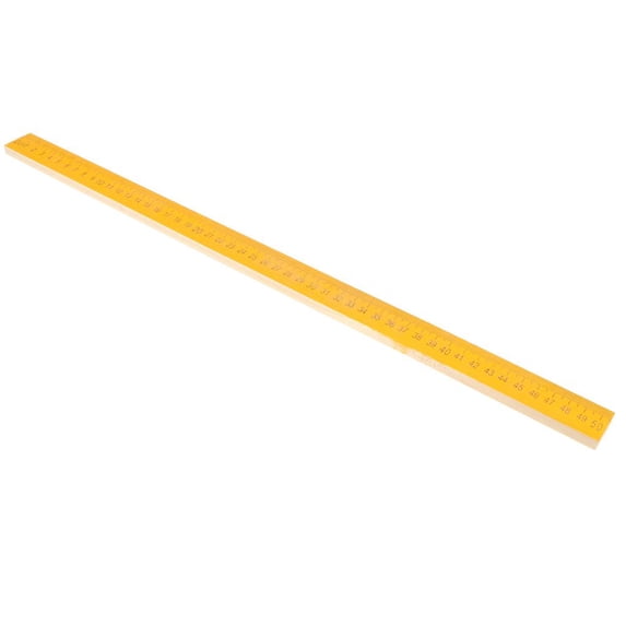 LeeQinersw / 20inch Wooden Metric Ruler Measuring Ruler Teacher Student Drawing Math 50cm