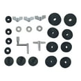 thumbnail image 1 of LeeQinersw 23 Pieces Attachment Cymbal s Washers Wing Nuts Cymbal Replacement , black,, 1 of 7