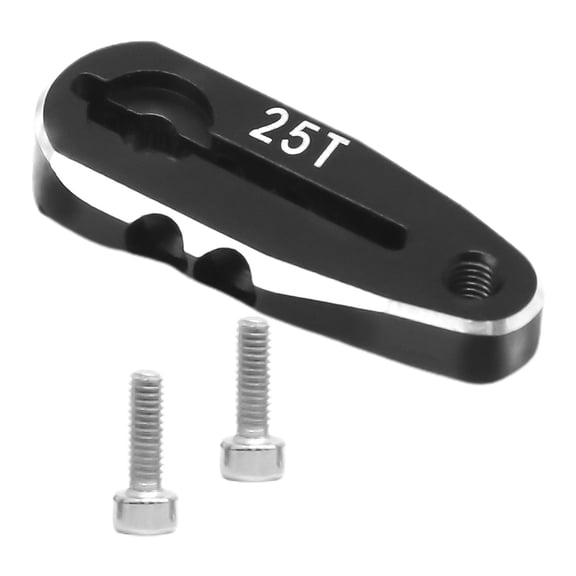 LeeQinersw 25T Aluminum Metal Servo , Mechanical Metal Arm 25T Steering Arm 25T Metal Servo