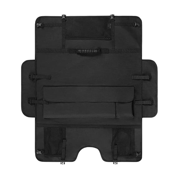 LeeQinersw 27" Monitors Carrying Case Protective Travel Bag Pockets Accessories with Rubber