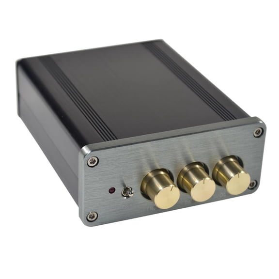 LeeQinersw 2CH Mini HIFI Digital Audio Stereo Power Amplifier for Home Speaker 100W*2#1