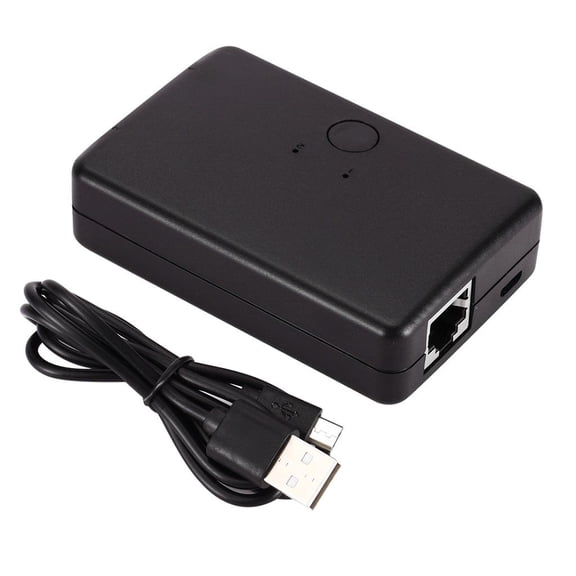LeeQinersw 2In1 Out Network Switch Box Ethernet Internet Adapter Hub Splitter For Computer