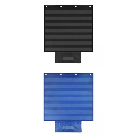 LeeQinersw 2PCS Chart Pocket Classroom Home School Teaching Aid for Sentence Strips