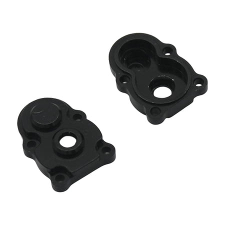 LeeQinersw 2Pcs 1:24 Scale Remote Control Car Door Bridge RC Car Front and Rear Door Bridge Black