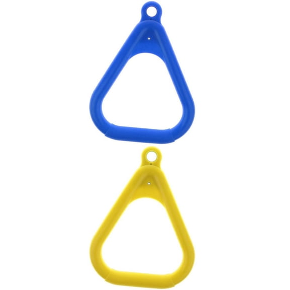 LeeQinersw 2Pcs Gymnastic Rings Gymnastic Rings Swing Rings Rope Rings Fitness Accessories, Made of