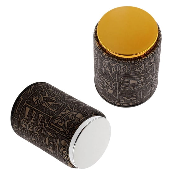 LeeQinersw 2pc Party KTV Decider Cup Shaker for Dice Game Guessing Tool Durable