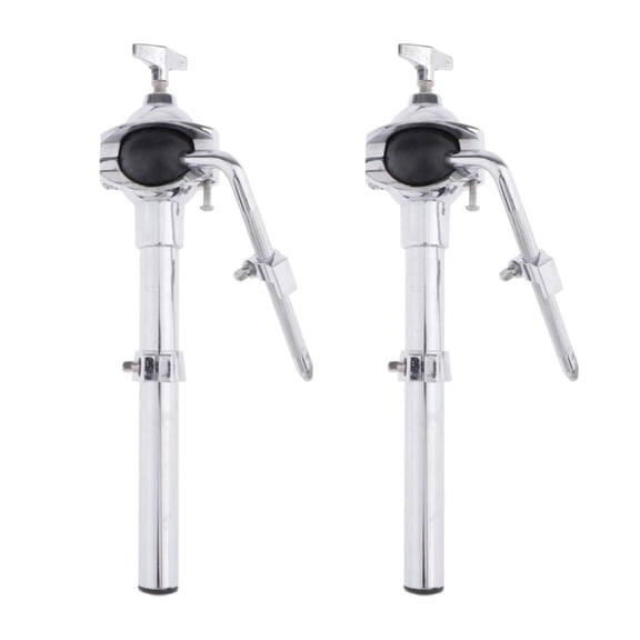 LeeQinersw 2pcs Durable Single Tom Holder Stand Mount Bracket Drum Mount Hardware Accessory