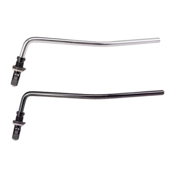 LeeQinersw 2pcs Iron Tremolo Arm Whammy Bar for Electric Guitar Tremolo Bridge System