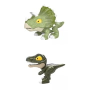 LeeQinersw 2x Assembly Dinosaur Toys Preschool Learning Toys for Children