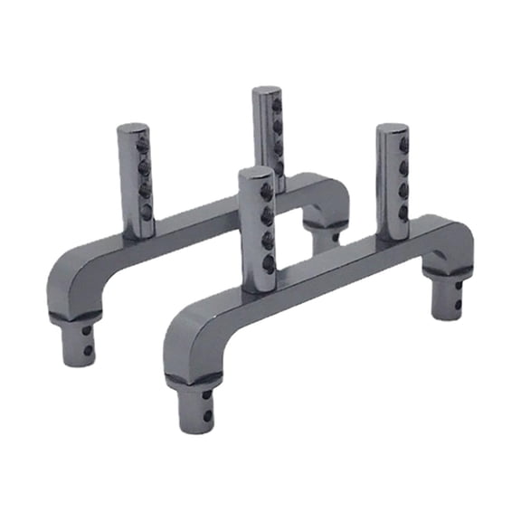 LeeQinersw 2x RC Car Car Shell Column 1:18 Assembly Modified Buggy Model Holder Accessories DIY Post Shell Columns for Wltoys A949 A959 A969 A979 K929 Titanium