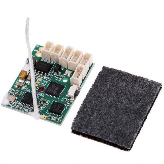 LeeQinersw 2x Receiver Group Accessory Parts for XK K110 K123 J124 Wltoys RC Helicopter