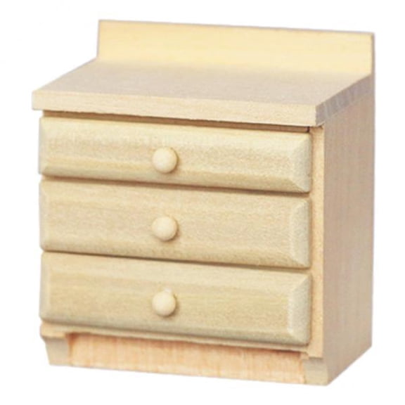 LeeQinersw 2x1/12 Dollhouse Furniture Bedroom Cabinet Dollhouse Decor Accessory 2 Pcs