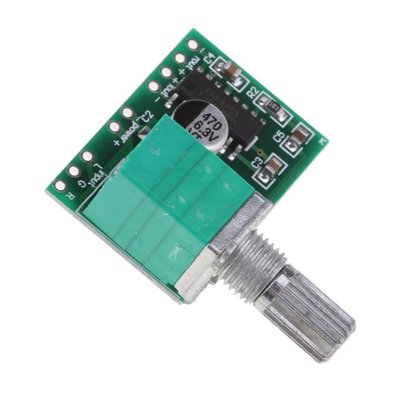 LeeQinersw 2x3 W mini audio amplifier board DC 5V digital stereo amplifier module PAM8403