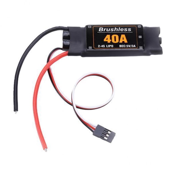 LeeQinersw 2x40A Brushless ESC Speed Controller For Aircraft New Short