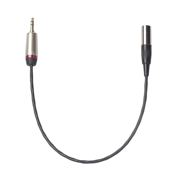 LeeQinersw 3.5mm Male to XLR Male Cable Cord Microphone Audio Connector Wire 0.3m