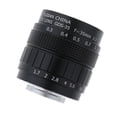 thumbnail image 1 of LeeQinersw 35mm F/1.7 TV Lens Manual Focus For C-Mount Mirrorless Camera Black, 1 of 7
