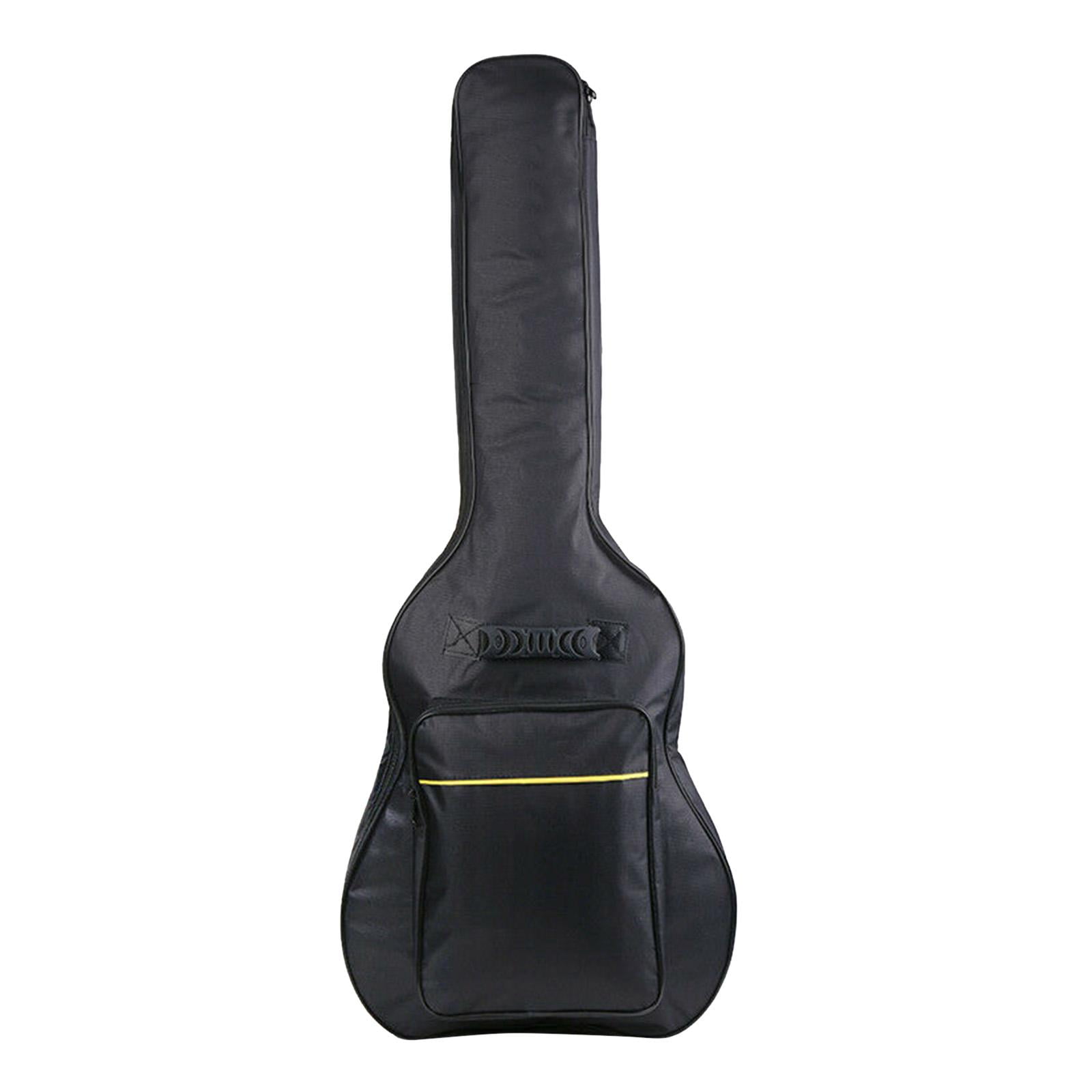 LeeQinersw 36 Inch Double Shoulder Straps Guitar Oxford Fabric Acoustic Guitar Bag 5mm Case
