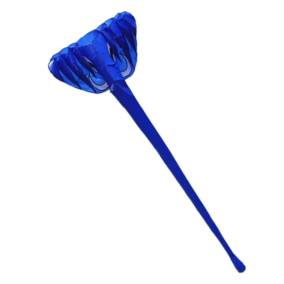 LeeQinersw 3D Large Elephant Kites and 98ft Flying Line Easy to Fly Toy for Beginners Beach Blue