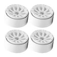 thumbnail image 1 of LeeQinersw 4 Pieces 1.9" Wheel Rims 1.9 inch Tire Wheel Spoke Rims for 1:10 1:12 RC Toy White, 1 of 9