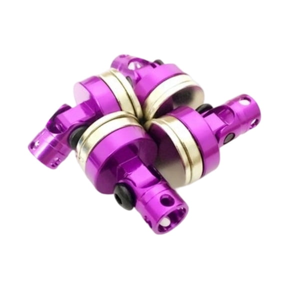 LeeQinersw 4 Pieces RC Magnetic Body Post Easy to Install Sturdy RC Vehicle Accessories Purple