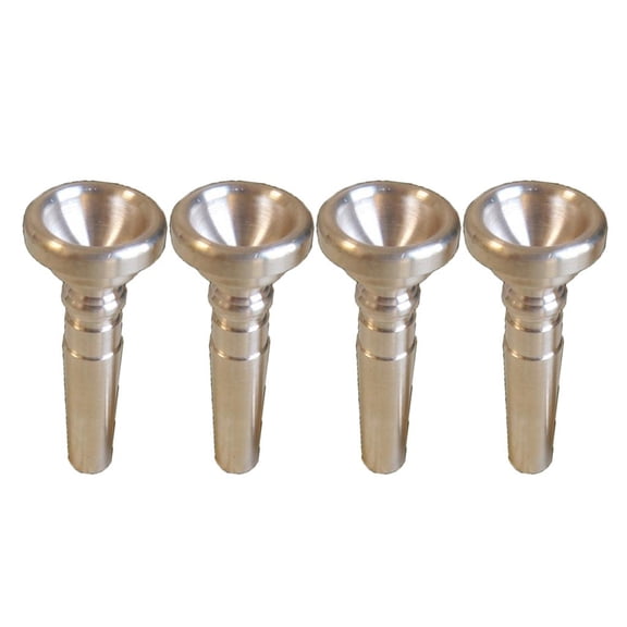 LeeQinersw 4 Pieces Students Trumpet Mouth Bugle Mouthpiece Brass for Trumpet Accessory