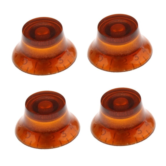 LeeQinersw 4 Pieces Top Guitar Control Knobs Durable Exquisite Computer Adjustable