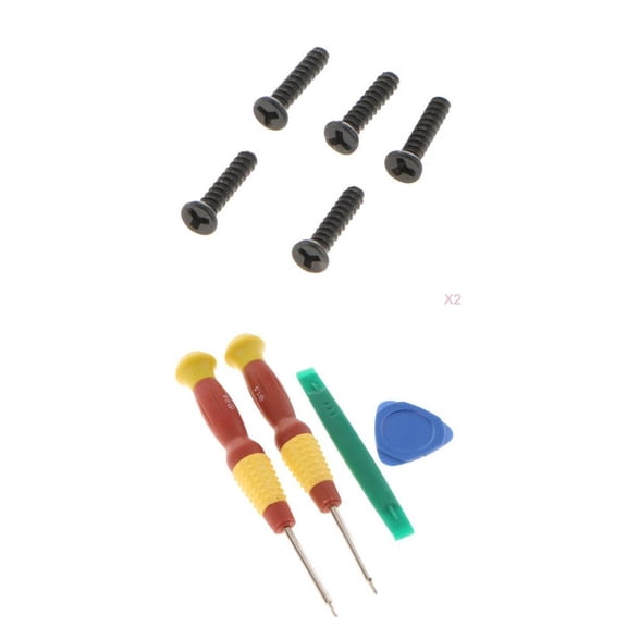 LeeQinersw 4 in 1 Screwdriver Set Repair Hand Tools with Tri-Wing Screws / Plastic Pry Tool
