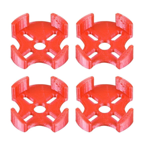 LeeQinersw 4pcs 3D Printing Motor Protection Base for 2204 to 2306 FPV RC Drone Red