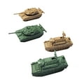 thumbnail image 1 of LeeQinersw 4x 1:144 Scale Vehicle Model Kits for Adults Educational Toy Style I, 1 of 8