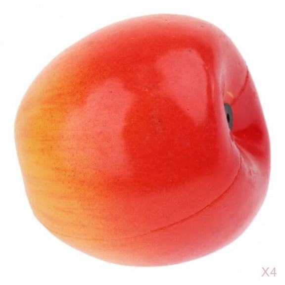 LeeQinersw 4x Kids Percussion Plastic Fruit Shaker Maracas for Early Leaning Education