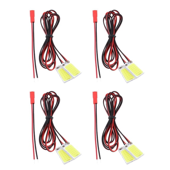 LeeQinersw 4x LED Flash Light Strobe Lights Kit for RC Drone Models Night Flying Flight