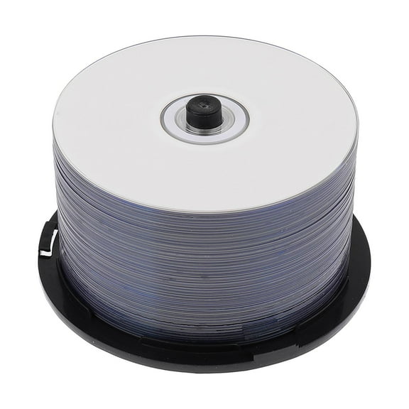 LeeQinersw 5Pcs Recordable Compact Discs Blank White Printable CD-R Discs 7 MB 8 Minute 16x and Music