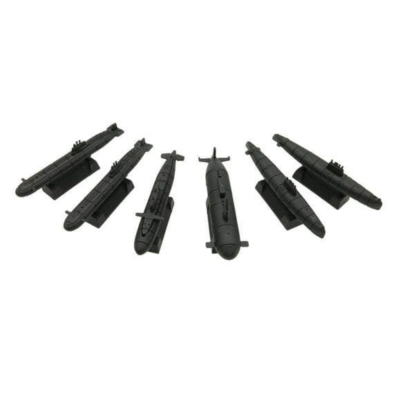 LeeQinersw 6 Pieces 4D Assembled Ship Model Jigsaw Toys Modern Simulation Party Favors Navy