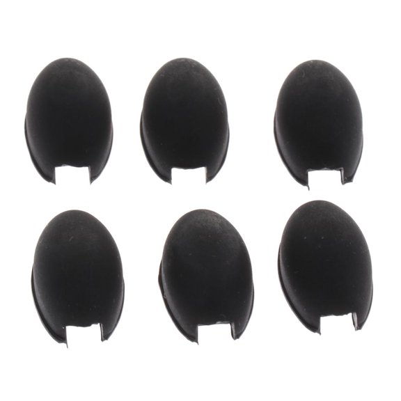 LeeQinersw 6 Pieces Saxophone Thumb Finger Rest Palm Key Risers For Wind Instrument Parts
