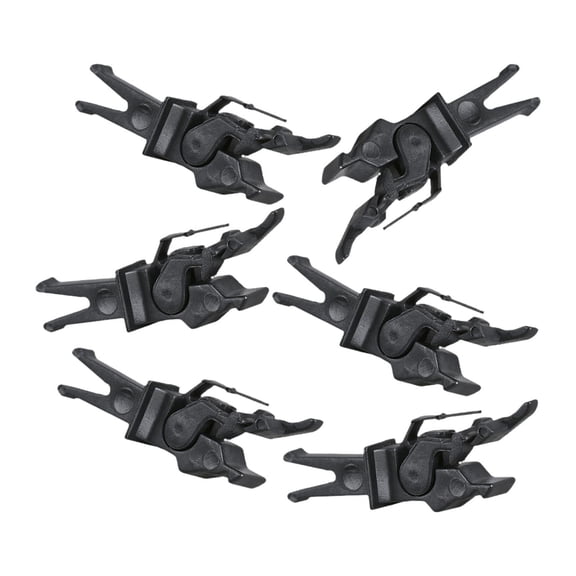 LeeQinersw 6 Pieces Train Coupler Multipurpose Portable Model Railway Parts Universal Train