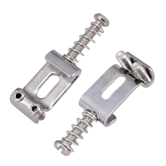 LeeQinersw 6 Saddles Hardtail Bridge Top Load Tremolo Bridge for Electric Guitar Bridge