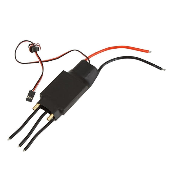 LeeQinersw 60A Brushless ESC Motor Speed Controller for RC Model Car Truck Boat Accessories