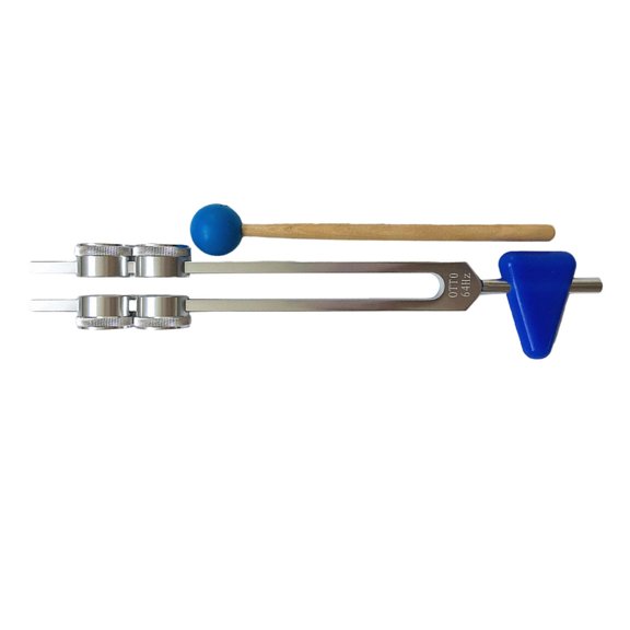 LeeQinersw 64Hz Tuning Fork Guitar Tuner Equipments Practical Lightweight Multipurpose with