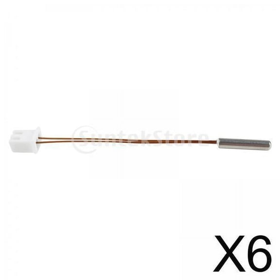 LeeQinersw 6x Thermistor Sensor Replacement ABS Plastic Cable Kit for CR-6 SE Max CR-5 Pro