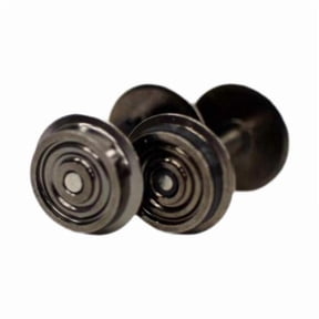 LeeQinersw 6x2 Pieces Metal Wheels Professional Train DC Wheel Set for 1/87 DIY Accessory