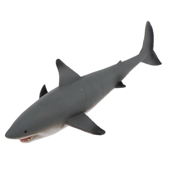 LeeQinersw 7.3 inch Plastic Carcharias Shark Figurine Animal Figure Toys for Kids Toddlers