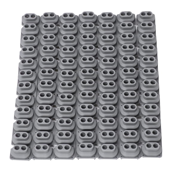 LeeQinersw 7 Pieces Keyboard Conductive Strip Key Contact Strip Lightweight 12 Keys Contact