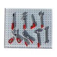 thumbnail image 1 of LeeQinersw 8 Pieces 1/64 Car Garage Tools Scene Model Decoration Mini Auto Repair Tools Red, 1 of 9