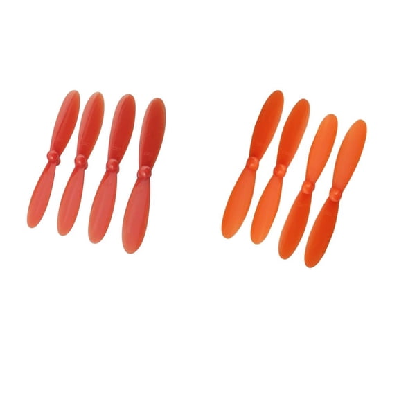 LeeQinersw 8 Pieces Quadcopter Propeller RC Drone Blades Spare Parts for Hubsan 2 Color