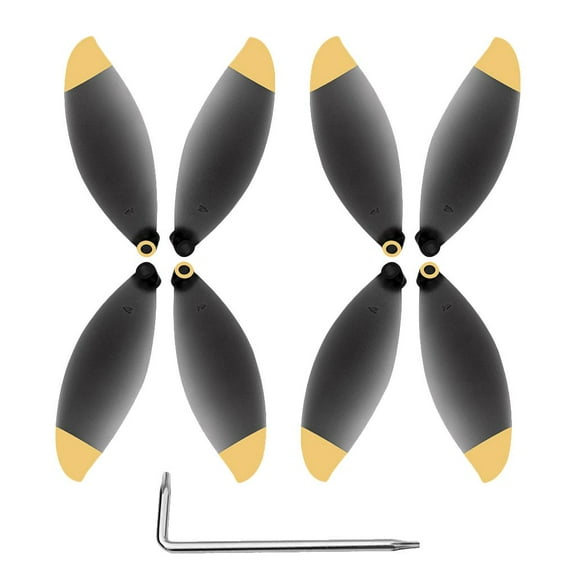 LeeQinersw 8pcs Propeller CCW/CW Props for Parrot Anafi Ultra 4K Drone FPV RC Quadcopter Gold