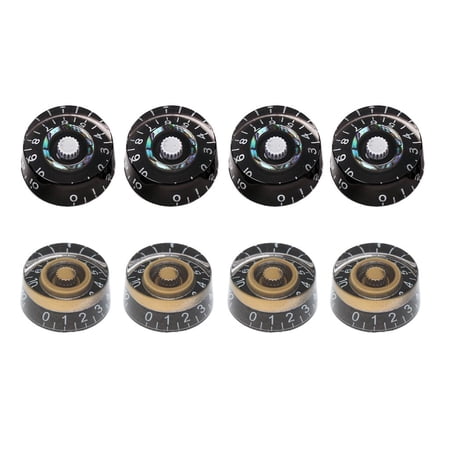 LeeQinersw 8pcs/set Guitar Volume Knobs for LP Electric Guitar Replacement