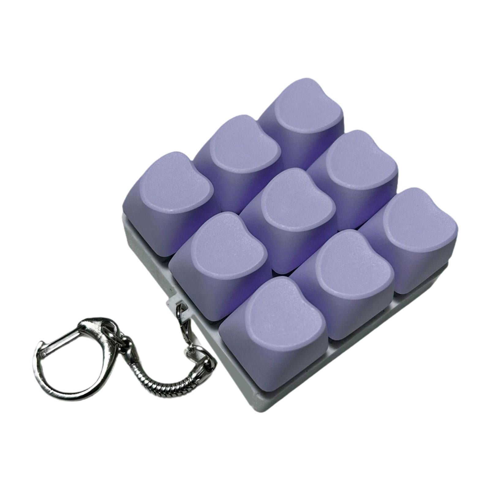 LeeQinersw 9 Key Keyboard , Keychain Mechanical Keypad, Multifunctional ...