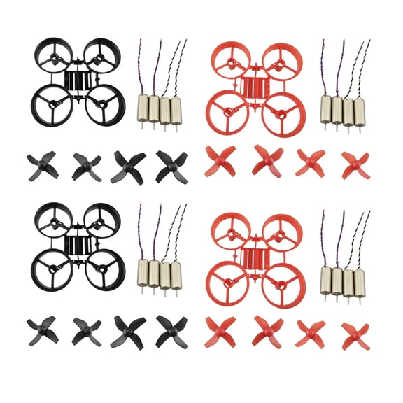 LeeQinersw 9x RC Quadcopter Frame Propeller CW CCW Motor Set for H36 RC Drone