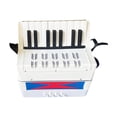 thumbnail image 1 of LeeQinersw Accordion 17 Keys 8 Bass Piano Portable Enlightenment Sturdy Musical Instrument, 1 of 9